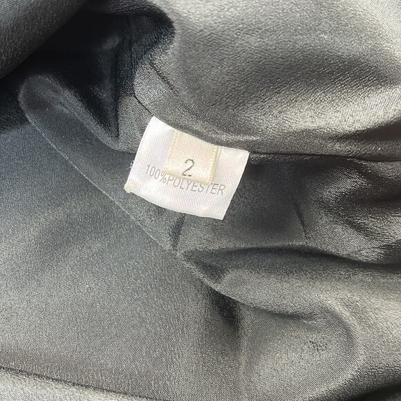 Unbranded long sleeved fit and flare electric check dress, size 2 - Picture 9 of 10